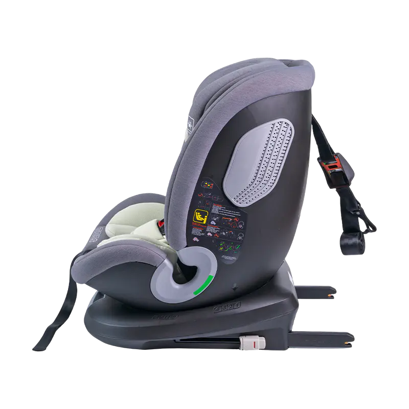 ISOFIX + top tether Siège auto pour bébé taille I, rotation à 360°, dos à la route/face à la route, 40-150 cm