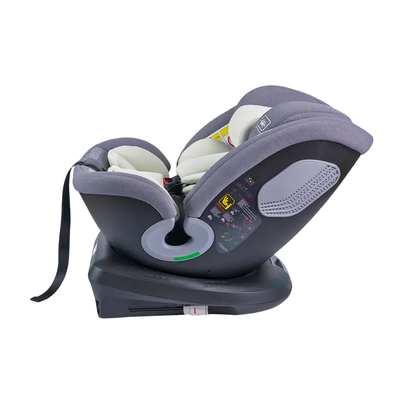 ISOFIX + top tether Siège auto pour bébé taille I, rotation à 360°, dos à la route/face à la route, 40-150 cm